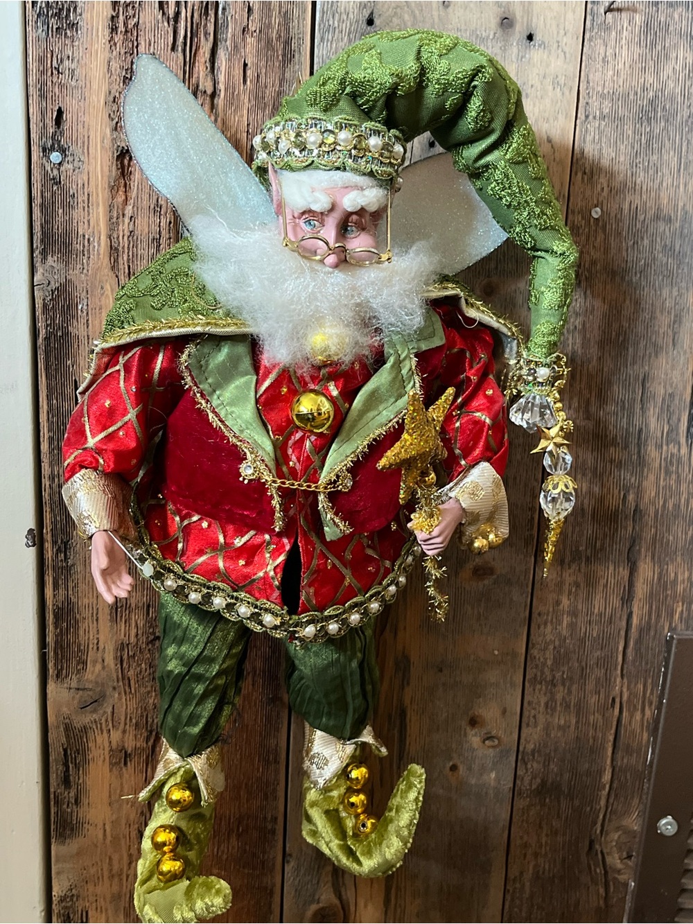 Mark Roberts Fairyin Red and Green - Decorative Home Accent